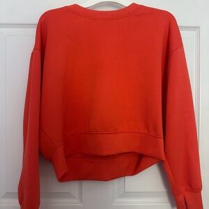 Vibrant Red Sweatshirt